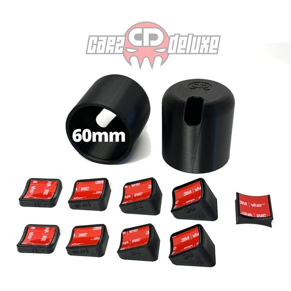 Dual gauge pod mount 60mm 4X viewing angles steering column dash cluster