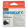 Panacur C 4 gram Canine 40lbs Dewormer Treatment (3 packets)