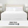 Twin Padded Mattress Protector Encasement Polyester Waterproof Cover 16 in Deep