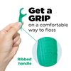GUM-889DD Professional Clean Flossers Extra Strong Flosser Pick, Fresh Mint, 150 Count