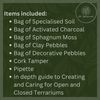 DIY Small Open and Closed Terrarium Kit