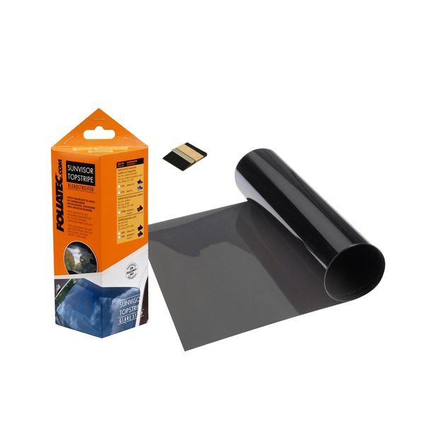 Foliatec Topstripe Sun filter grey-black 15x152cm