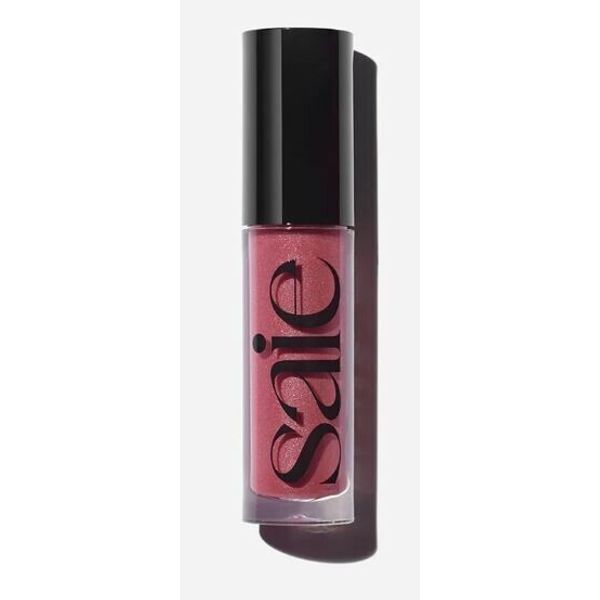 Saie Glossybounce High-Shine Hydrating Lip Gloss Oil Remix Mauve Shimmer