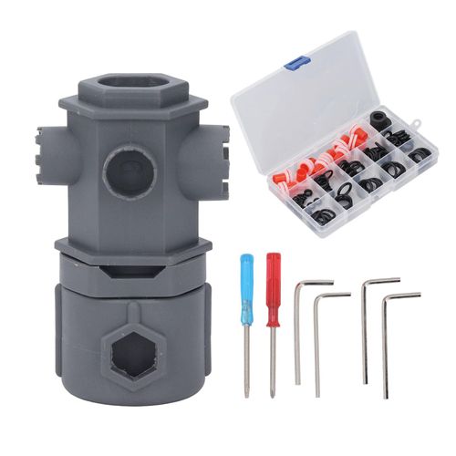 16 in 1 Faucet and Sink Installer Tool, Multi Purpose Pipe Wrench Foldable Sink Wrench Plumbing Tool, for Supply Nuts, Shut Off Valves, Strainer Baskets