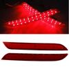 A&R 63147301187 Red Lens Rear Bumper Reflector LED Reverse Tail Stop Brake Light