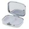 refA17 Golf Caddy Pickup mk1 3D Pewter Effect Car On A Mirrored 2 Day Pill Box