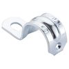Halex 61505B EMT ONE Hole Strap 100/CCP, 1/2 Inch, Silver