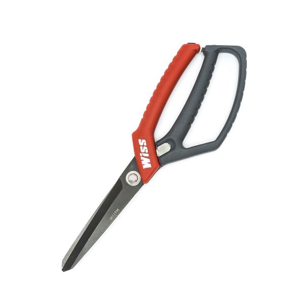Crescent Wiss 11" Titanium Coated Single Ring All-Purpose Shears - W11TM,Black
