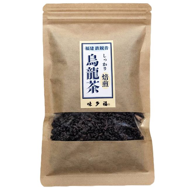 Ajitafuku Iron Kannon Oolong Tea, Firmly Roasted 3.5 oz (100 g)