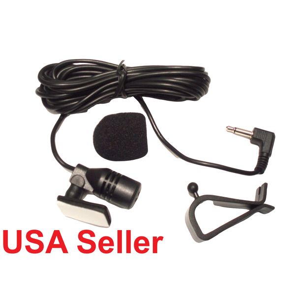 3.5mm  Microphone Car Stereo GPS Bluetooth Enabled Audio DVD External Mic    