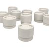 Nutley's 15ml Plastic Free Cardboard Lip Balm Pots - White (5)