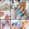 Nail Tips - 420PCS Soft Gel Full Cover Nail Tips Kit for Nails Extensions, ZAHRVIA Clear Acrylic Glue Tips No File False French Nail Tips for Manicure Salons Nail Art (Long Coffin)