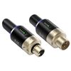 LEKATO 5.8G Wireless Microphone Transmitter Receiver System Plug On XLR 100ft