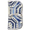 1 Ply Moroccan Tile Flannel Washable Kids Lunchbox Napkins 8x8 inches 5 Pack - Little Wipes (R) Flannel