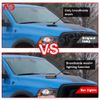 Dynamic LED Right &Left Hood Bezel Light Driving Lamp For Dodge Ram 1500 Classic