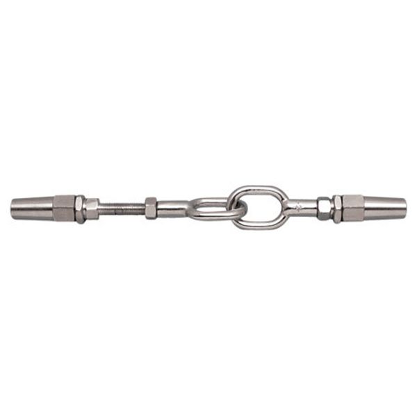 STAINLESS QUICK ATTACH DOUBLE GATE EYE 5/16" X 3/16" 316SS