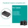 CA-PS700 AC Power Adapter DR-E17 DC Coupler LP-E17 Dummy Battery for Canon EOS M3, EOS M5, EOS M6, EOS M6 Mark II Cameras