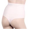 Comfizz Ostomy Level 1 Support Thong Briefs: Women’s, Light Support Ideal for Post Surgery (White, S/M)