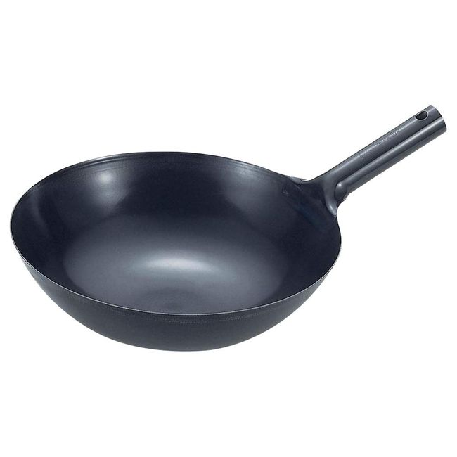 Summit Industry Iron Pan Stream, Made in Japan, Professional Series, Beijing Pot, 11.8 inches (30 cm)