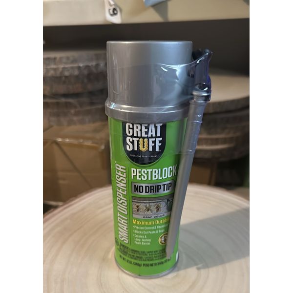 Great Stuff  Smart Dispenser Pestblock Gray 12 Ounce/New In Original Package