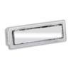 LIRA name plate button, outer dimensions: 65 x 22 mm; installation dimensions: 60.5 x 18 mm