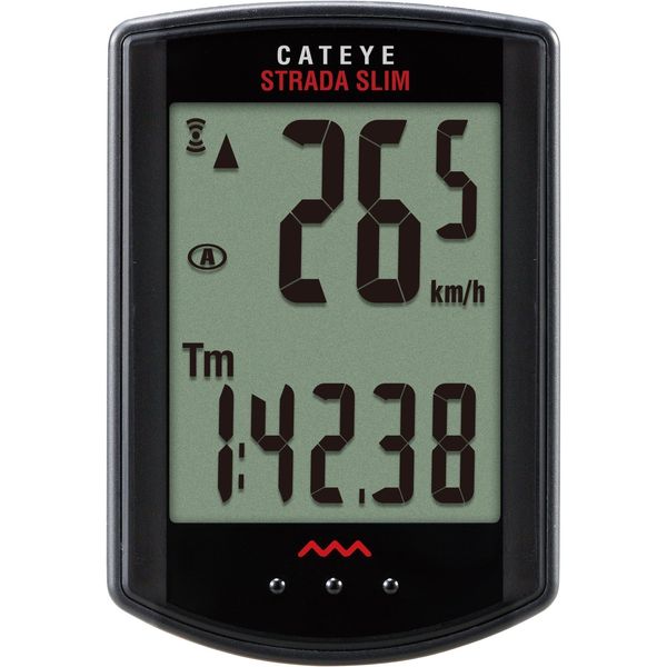 CATEYE CC-RD310W STRADA SLIM Black Wireless Cycle Computer from Japan