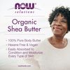 NOW Solutions, Certified Organic Shea Butter, Moisturizer For Rough And Dry Skin, 7-Ounce