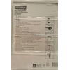 Everbilt Post Latch Gate Set Lock Slide Bolt Black Steel 18101