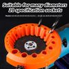 Professional Drill Bit Sharpener Attachment, Precision Tool Sharpener for Metal/Wood/Plastic Bits, Portable Drill Sharpening Machine with Alignment Guides