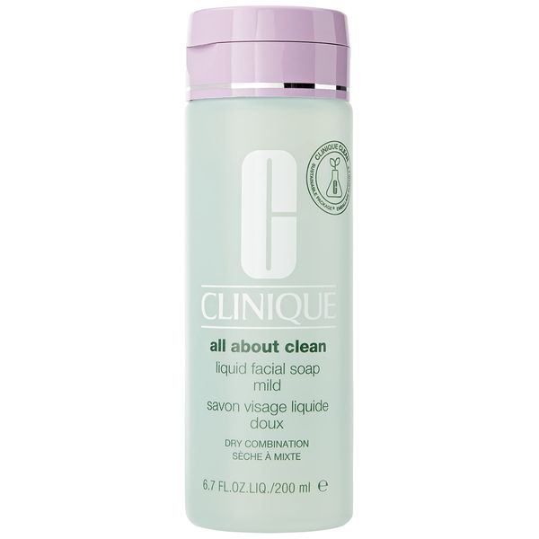 Clinique Liquid Facial Soap Mild 200 Ml'likit Sabun 1 Paket (1 X 200 Ml)