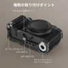 SmallRig 4876 FUJIFILM Compatible X-M5 Silicone L-Shaped Handle (Black)