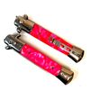 9" metal comb easy open switch blade stainless blade