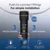 Waterdrop 17UA Under Sink Water Filter System,NSF/ANSI 42 Certified,USA Tech