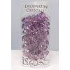 JustArtificial Decorative Acrylic Crystals - 2cm, Purple