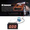 Current Meter, DC Ammeter with Hall Sensor LED Digital Display 50A High Accuracy Current Gauge for Vehicles