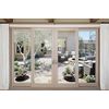 Mirror Silver Solid 1% - Twin Sided Privacy Solid Pro Mirror Window Tinting Tint Film, Solar Control Solid Silver Reflective Window Film (152cm, 2m)
