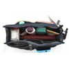 Periea Chelsy Handbag Organiser Insert (Black, Medium)