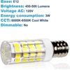 10-Pack HQRP E12 110V LED Light Bulb for GE WE4M305 Dryer Replacement