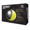 TaylorMade Golf Distance+Soft YLW Matte 12P N0802101 Yellow