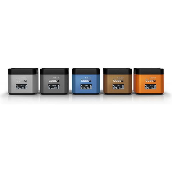Hähnel ProCube 2 Doppel-Ladegerät für Canon LP-E6, LP-E6n, LP-E6NH / LP-E8 / LP-E17