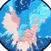 The Starry Sky Explore Outdoor Patch Embroidered Applique Iron On Sew On Emblem