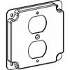 10PC  Orbit 4402 4 Inch Square Industrial Cover Duplex Receptacle