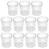 Othmro 30ml Plastic Measuring Cup, 11pcs Measuring Jug Plastic Graduated Beaker for Baking Cooking Kitchen Lab Measure Tool