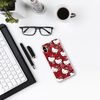 Personalaizer Case for iPhone X - XS - Hello Kitty Red Bows and Dots