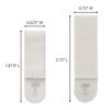 Command Picture Hanging Strips Value Pack, 12 Pairs: 8-Medium, 4-Small Pairs, Decorate Damage-Free