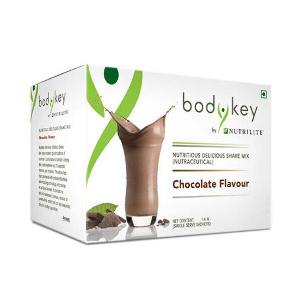 Bodykey Nutritious Delicious Shake Mix – Chocolate Flavour Pack of 14 sachets