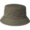 Kangol Men's Washed Bucket Beret, Olive, S