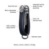 Key Organiser Pro - Leather - Sapphire, Sapphire, One size