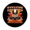 Kayaking Kayak Kayaker Skeleton 90s Bootleg Style PopSockets Adhesive PopGrip