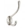 Black Country Metal Works Hackenly Park Brass Hook - chrome